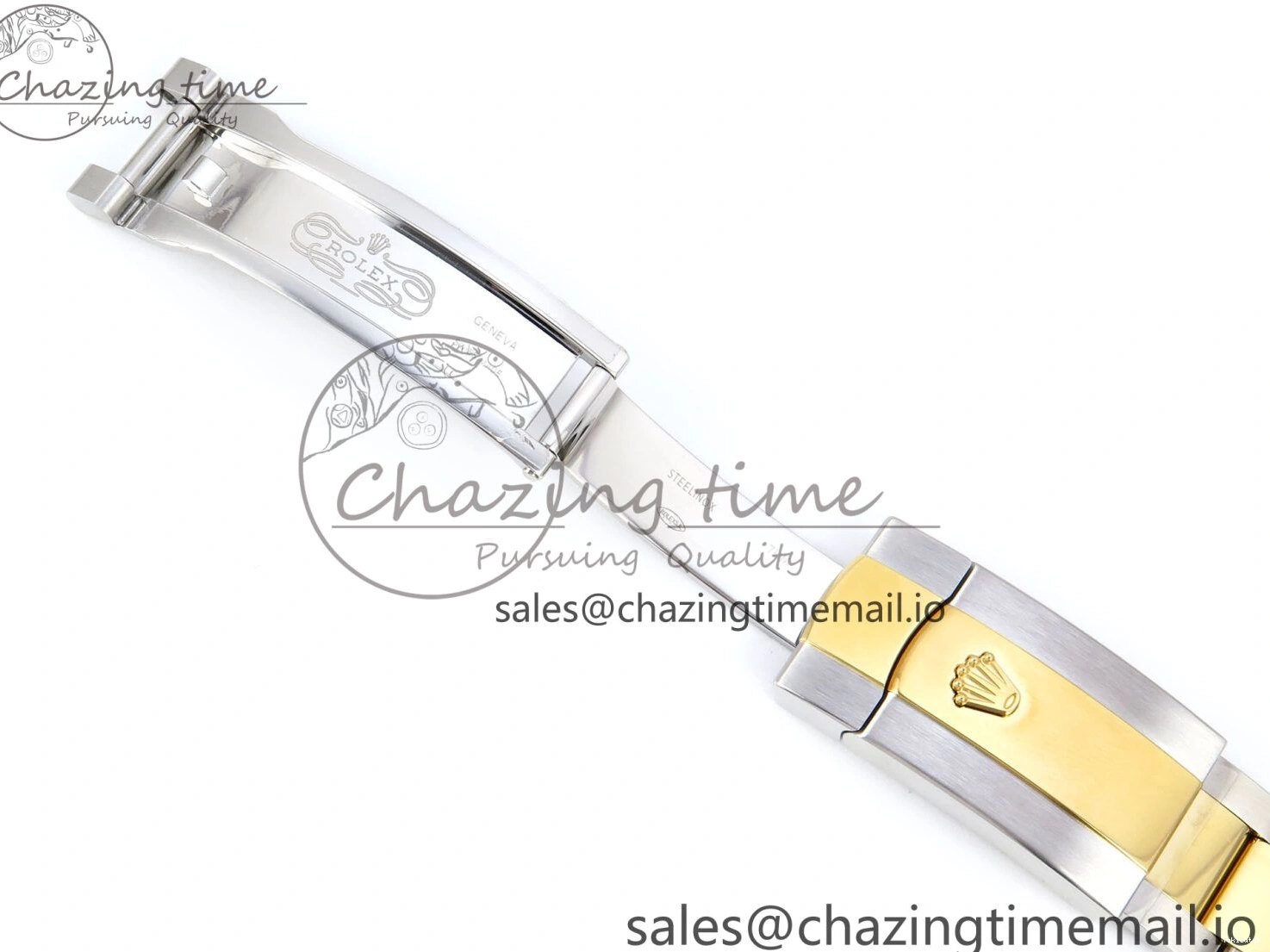 126233 Edition YG Dial 36 A3235 Bracelet on YG Best Leaf SS Stick Oyster DateJust EWEF 0505